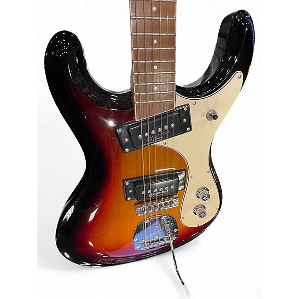 Used Eastwood Sidejack Pro DLX 2 Color Sunburst Solid Body Electric Guitar