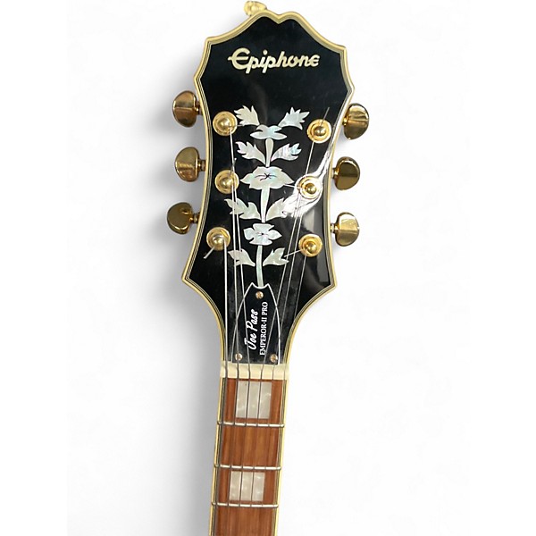 Used Epiphone Joe Pass Emperor II PRO Natural Hollow Body Electric Guitar