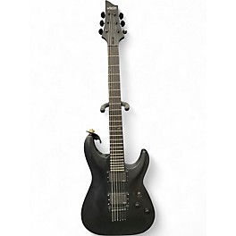 Used Schecter Guitar Research C1 Standard Black Solid Body Electric Guitar