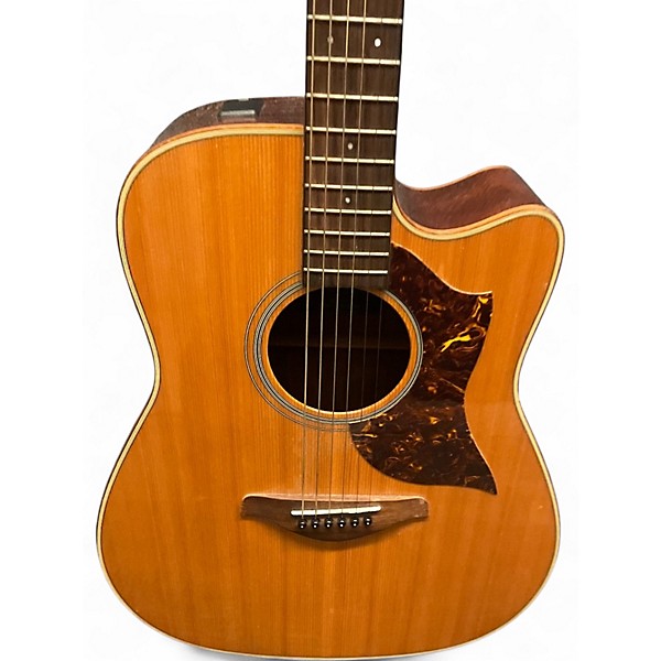 Used Yamaha A1M Brown Acoustic Electric Guitar