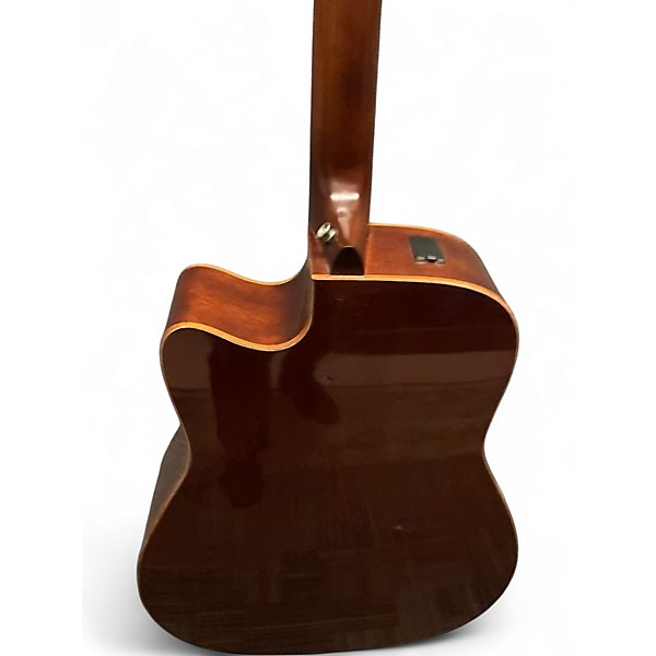 Used Yamaha A1M Brown Acoustic Electric Guitar