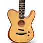 Used Fender American Acoustasonic Telecaster Natural Acoustic Electric Guitar