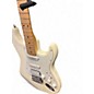 Used Fender Standard Stratacoustic Vintage White Acoustic Electric Guitar