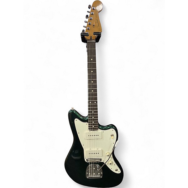 Used Fender Modern Player Jazzmaster Green Solid Body Electric Guitar