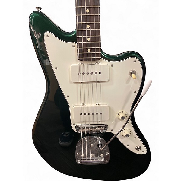 Used Fender Modern Player Jazzmaster Green Solid Body Electric Guitar