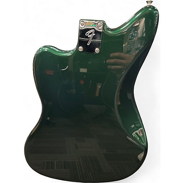 Used Fender Modern Player Jazzmaster Green Solid Body Electric Guitar