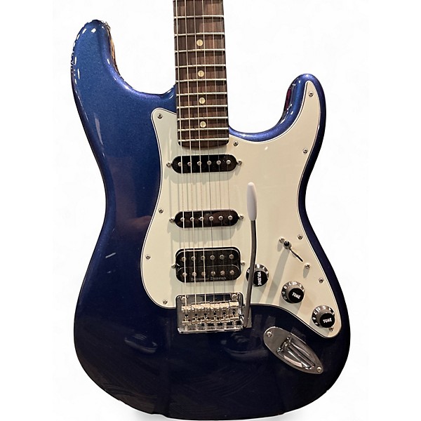 Used Fender PLAYER II HSS Blue Solid Body Electric Guitar