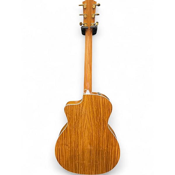 Used Taylor 214ce dlx 2 Color Sunburst Acoustic Electric Guitar