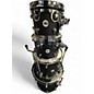 Used DW 4 Piece Design Series Black Satin Drum Kit thumbnail
