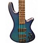 Used Schecter Guitar Research Studio 4 Blue Electric Bass Guitar