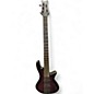 Used Schecter Guitar Research Stiletto Studio 5 String Blue Electric Bass Guitar thumbnail