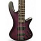 Used Schecter Guitar Research Stiletto Studio 5 String Blue Electric Bass Guitar