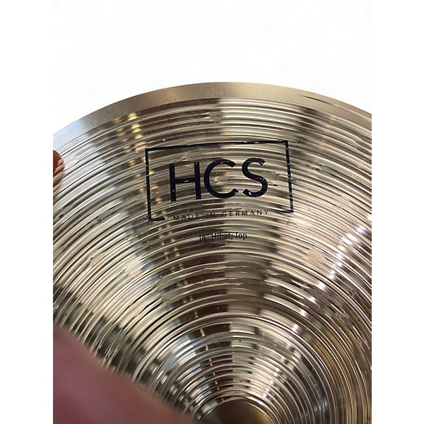 Used MEINL 14in HCS Hi Hat Pair Cymbal