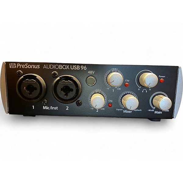 Used PreSonus AUDIOBOX USB 96 Audio Interface