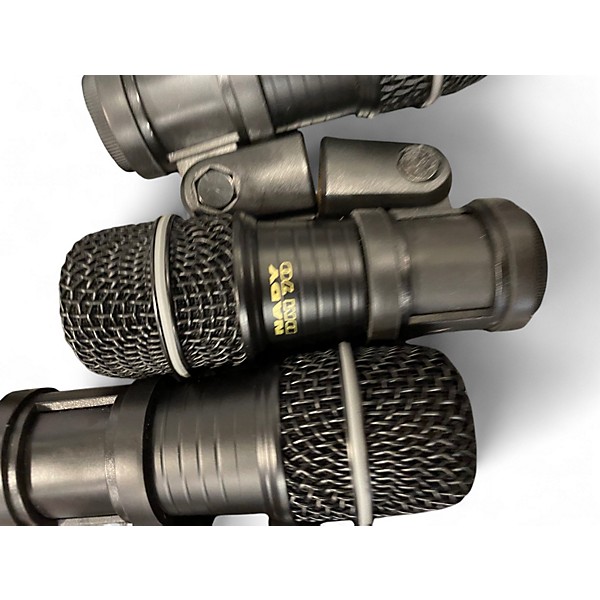 Used Nady DRUM MICROPHONE PACK Percussion Microphone Pack