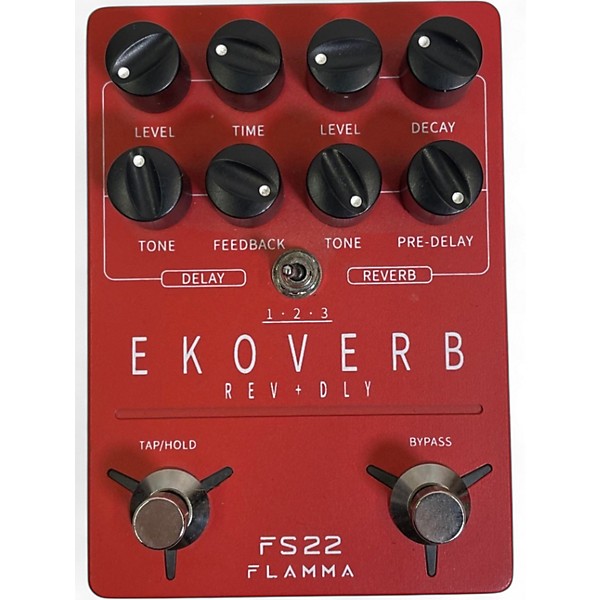 Used Flamma FS22 Eko Verb Effect Pedal