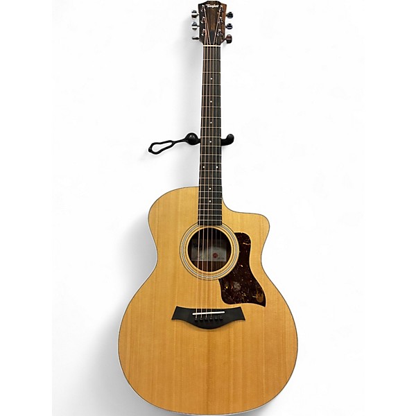Used Taylor 214CE Natural Acoustic Electric Guitar
