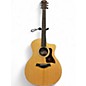 Used Taylor 214CE Natural Acoustic Electric Guitar