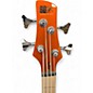 Used Ibanez SRMD200 Metallic Orange Electric Bass Guitar