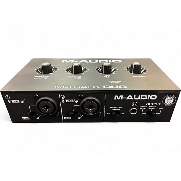 Used M-Audio M-TRACK DUO Audio Interface