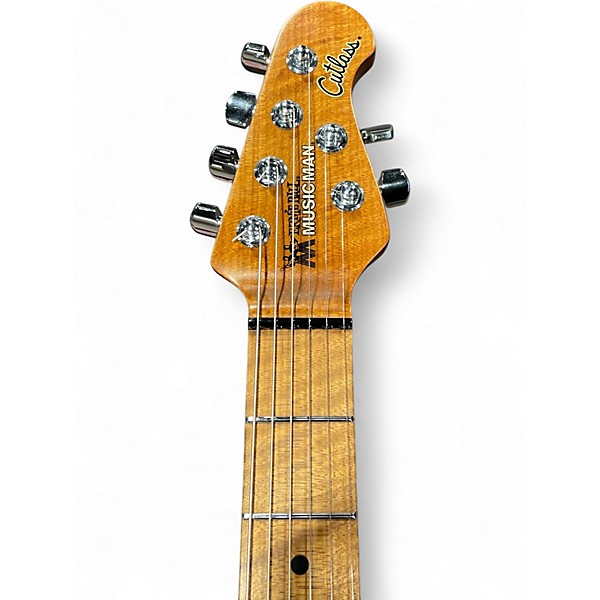 Used Ernie Ball Music Man Cutlass RS SSS Firemist Solid Body Electric Guitar