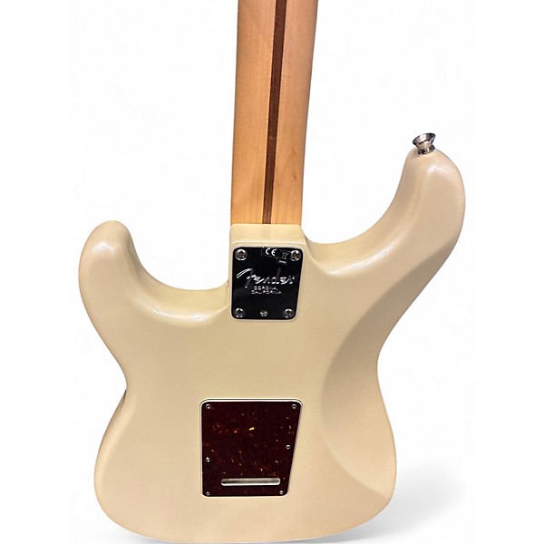 Used 2020 Fender American Showcase Stratocaster Olympic Pearl Solid Body Electric Guitar