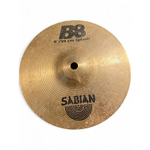 Used SABIAN 8in B8 Splash Cymbal