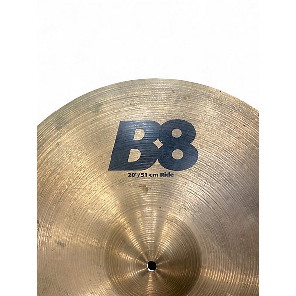 Used SABIAN 20in B8 Ride Cymbal