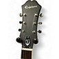 Used Epiphone Casino Worn Olive Satin Hollow Body Electric Guitar