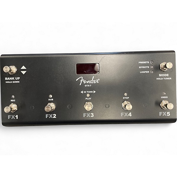 Used Fender GTX7 Footswitch