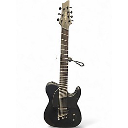 Used Schecter Guitar Research PT-7 MS Black Ops Black Solid Body Electric Guitar