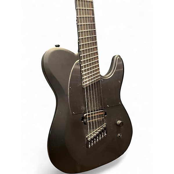 Used Schecter Guitar Research PT-7 MS Black Ops Black Solid Body Electric Guitar