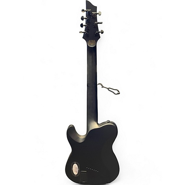 Used Schecter Guitar Research PT-7 MS Black Ops Black Solid Body Electric Guitar