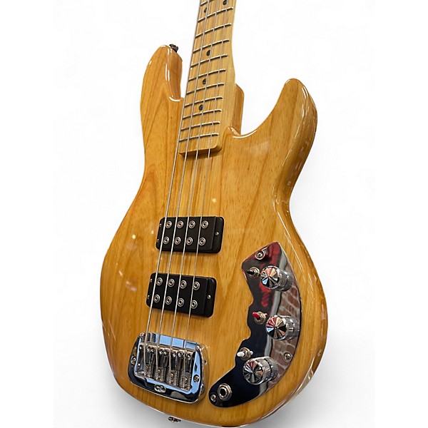 Used G&L CLF Research L2000 Swamp Ash Natural Electric Bass Guitar