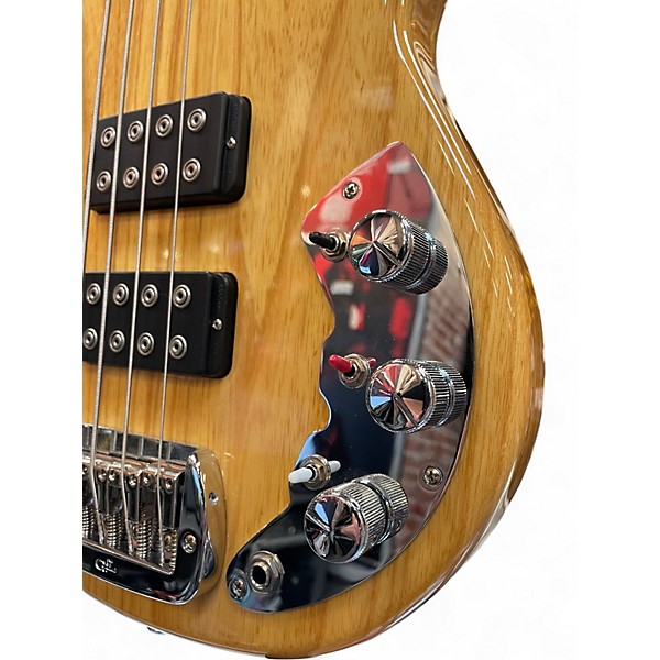 Used G&L CLF Research L2000 Swamp Ash Natural Electric Bass Guitar