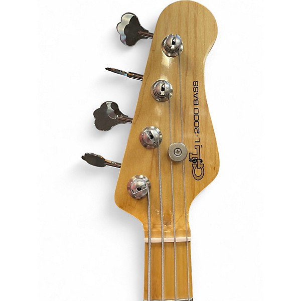 Used G&L CLF Research L2000 Swamp Ash Natural Electric Bass Guitar