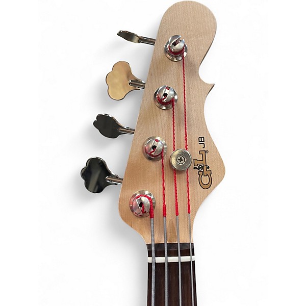 Used G&L USA Fullerton Deluxe JB Quartersawn 3 Tone Sunburst Electric Bass Guitar