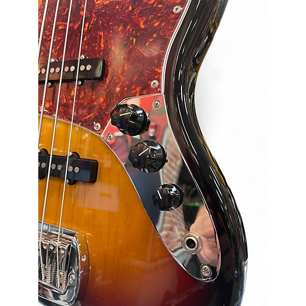 Used G&L USA Fullerton Deluxe JB Quartersawn 3 Tone Sunburst Electric Bass Guitar