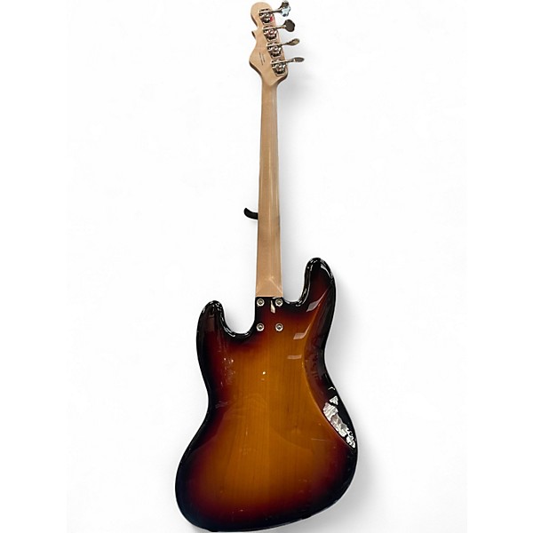 Used G&L USA Fullerton Deluxe JB Quartersawn 3 Tone Sunburst Electric Bass Guitar