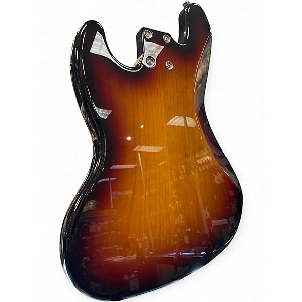 Used G&L USA Fullerton Deluxe JB Quartersawn 3 Tone Sunburst Electric Bass Guitar