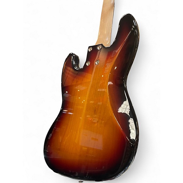 Used G&L USA Fullerton Deluxe JB Quartersawn 3 Tone Sunburst Electric Bass Guitar