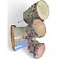 Used TAMA 5 Piece Superstar Silver Sparkle Drum Kit