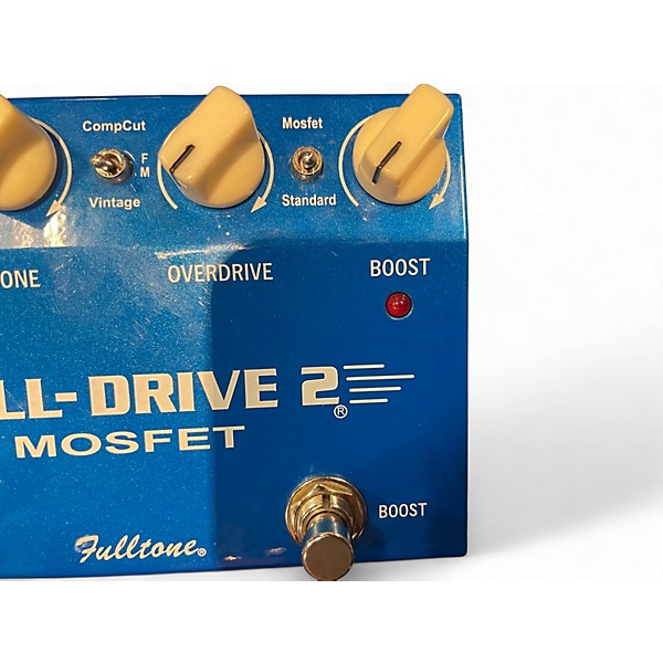 Used 2020s Fulltone FD2MOS Fulldrive 2 Mosfet Overdrive Effect Pedal