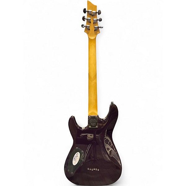 Used 2024 Schecter Guitar Research Omen Extreme 6 Pink Solid Body Electric Guitar