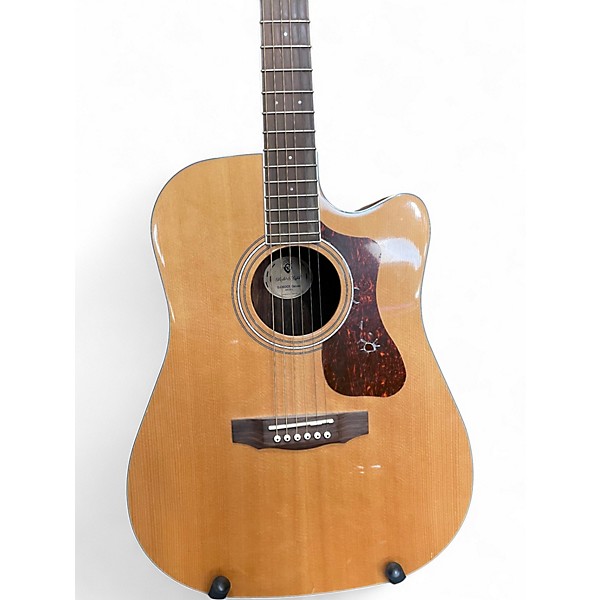 Used Guild D-260CE Deluxe Natural Acoustic Electric Guitar