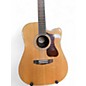 Used Guild D-260CE Deluxe Natural Acoustic Electric Guitar