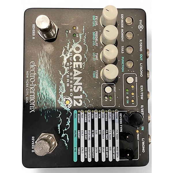 Used Electro-Harmonix Oceans 12 Effect Pedal