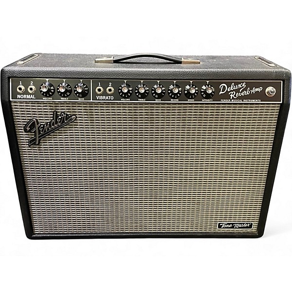 Used Fender Tone Master Deluxe Reverb Guitar Combo Amp