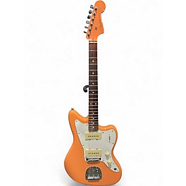 Used Fender Limited Edition Player Jazzmaster Pacific Peach Solid Body Electric Guitar