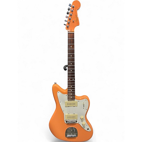 Used Fender Limited Edition Player Jazzmaster Pacific Peach Solid Body Electric Guitar